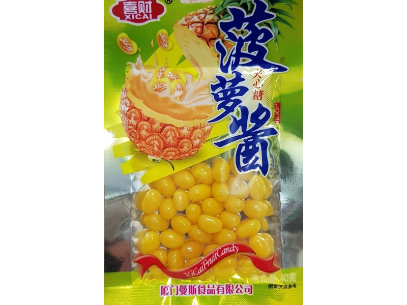 Бобы Xicai со вкусом ананаса (Китай), 40 гр