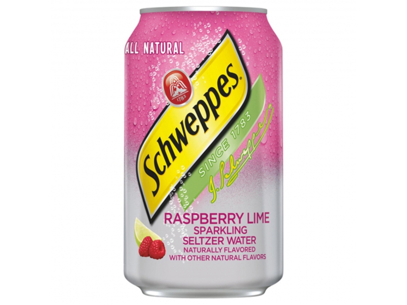 Schweppes Raspberry Lime Sparkling Water (США)