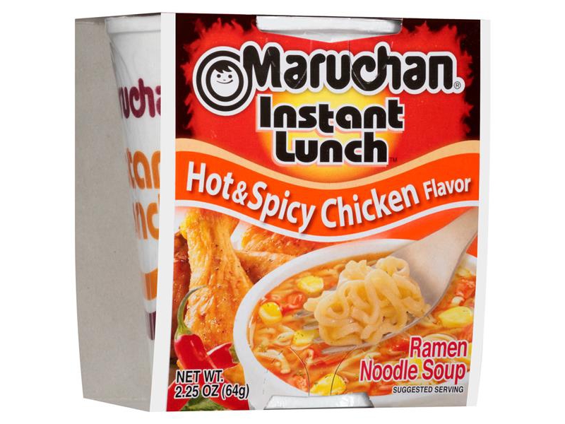  Maruchan Instant Lunch Hot & Spicy Chicken   (),  64 