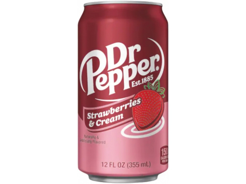 Dr.Pepper Strawberries & Cream (), 355 
