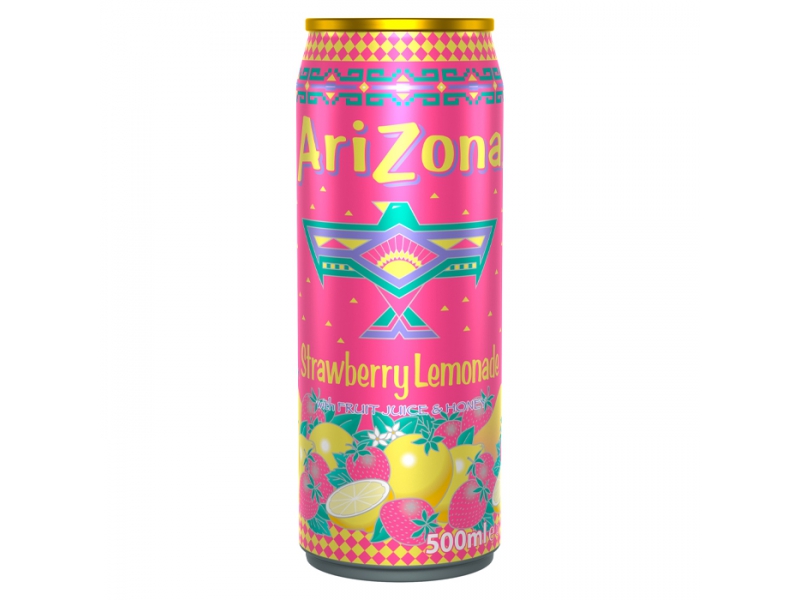 Arizona Strawberry Lemonade Fruit Juice & Honey (), 500 