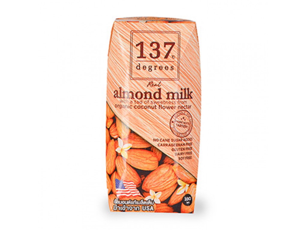 Миндальное молоко с нектаром кокосовых соцветий 137 Degrees (Тайланд), 180 мл
