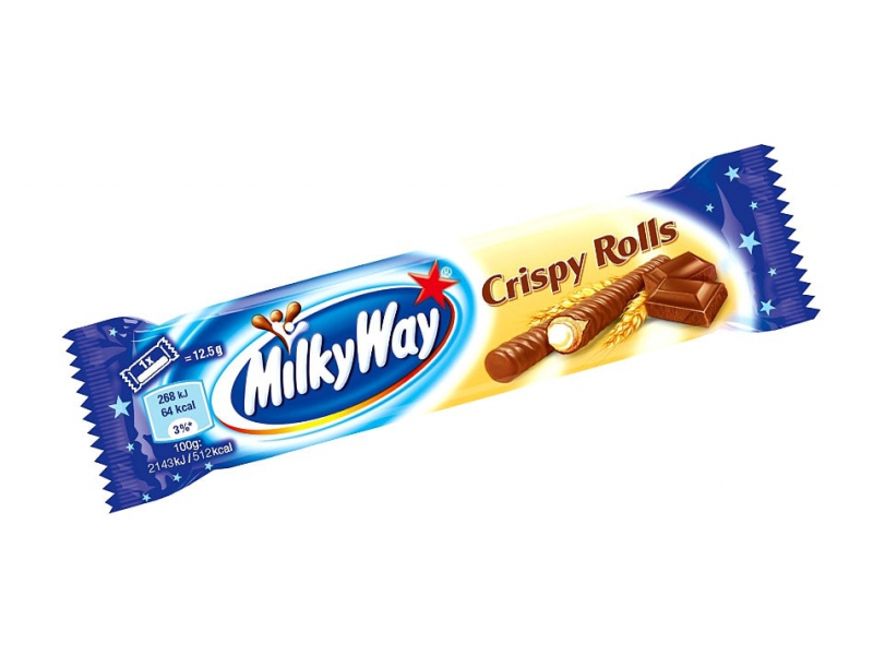   Milky Way Crispy Rolls, 25 