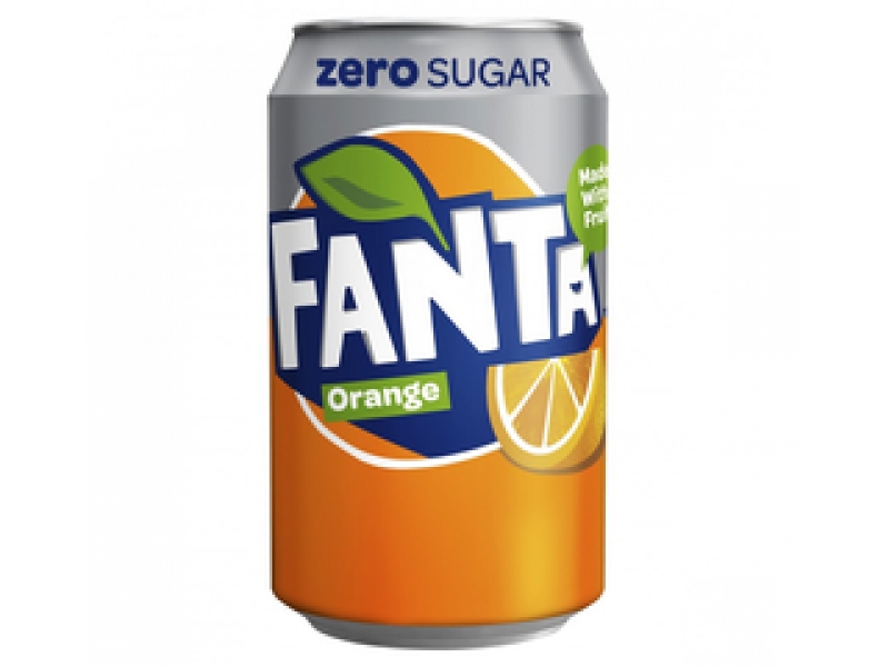 Fanta Orange ZERO (), 330.