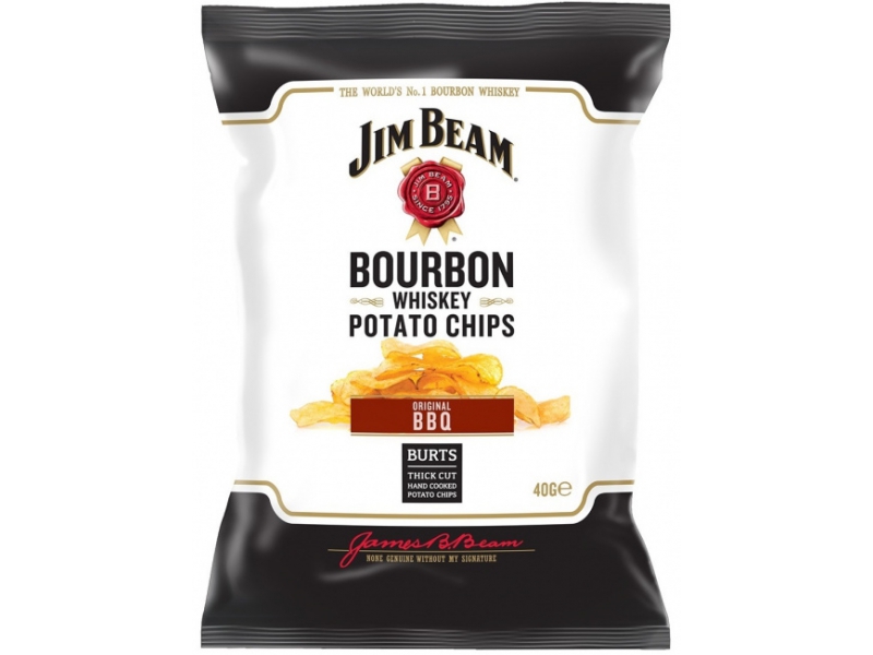   Jim Beam Bourbon Whiskey Potato Chips (), 40 