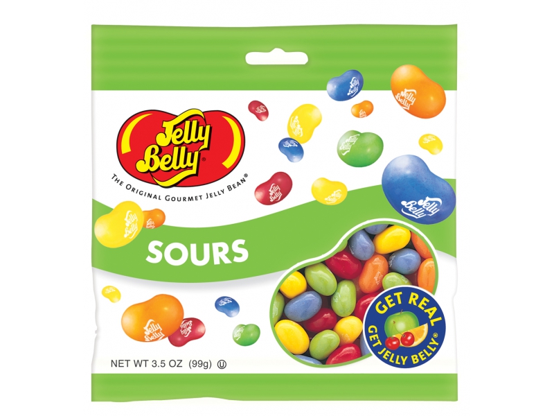 Jelly Belly Peg Bag Sours  ()