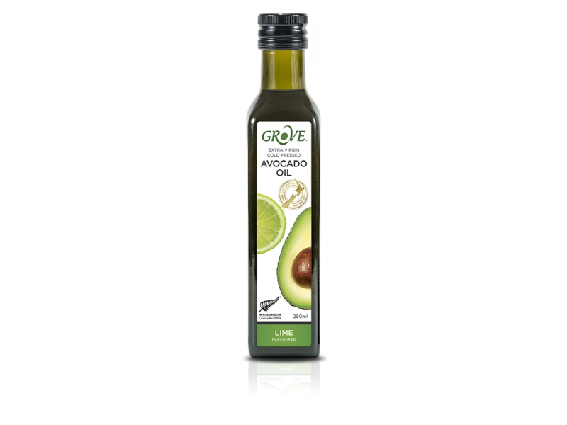 Масло авокадо Grove Extra Virgin со вкусом лайма (Австралия), 250 мл стекло