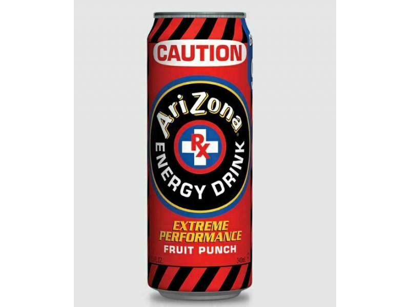 Arizona Iced Tea with Energy Drink Extreme Perfomance Fruit Punch (), 340 